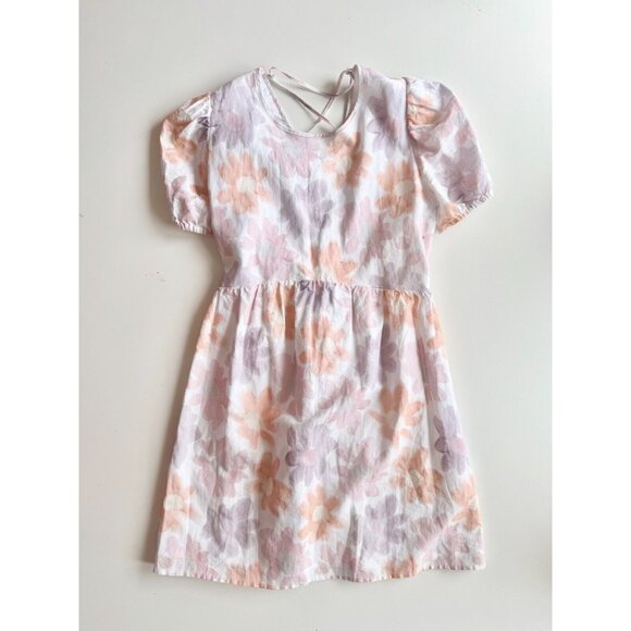 NWOT Aritzia SUNDAY BEST Saida Floral Linen Cotton Mini Babydoll Dress, Size M - Picture 5 of 16